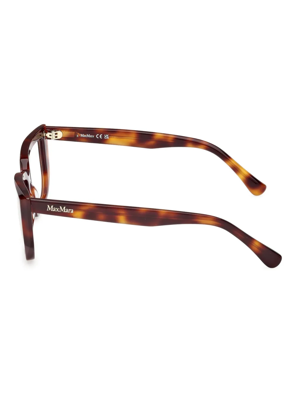 Max Mara Eyewear Bril met geometrisch montuur Bruin