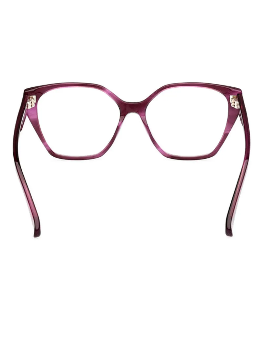 Max Mara Eyewear Oversized bril met cat-eye montuur Paars