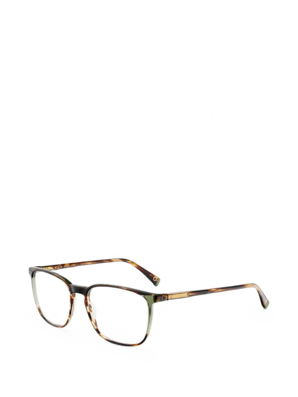 Etnia Barcelona Daniel bril met vierkant montuur en schildpad-effect Bruin