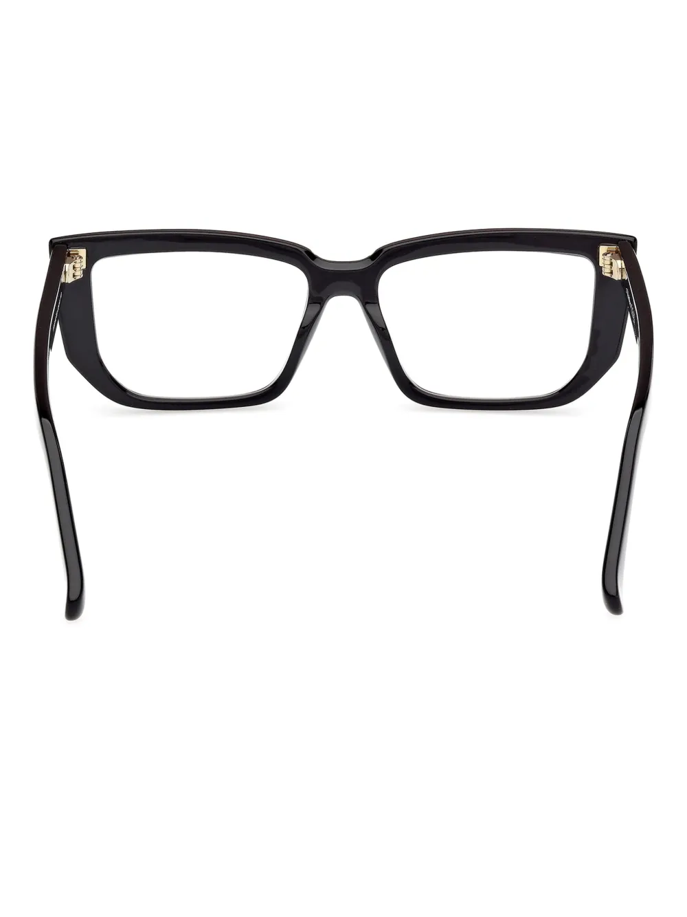 Max Mara Eyewear Bril met logo Zwart