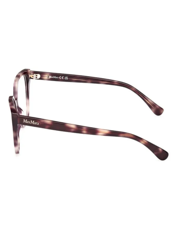 Max Mara Eyewear Tortoiseshell Frames | Purple | FARFETCH