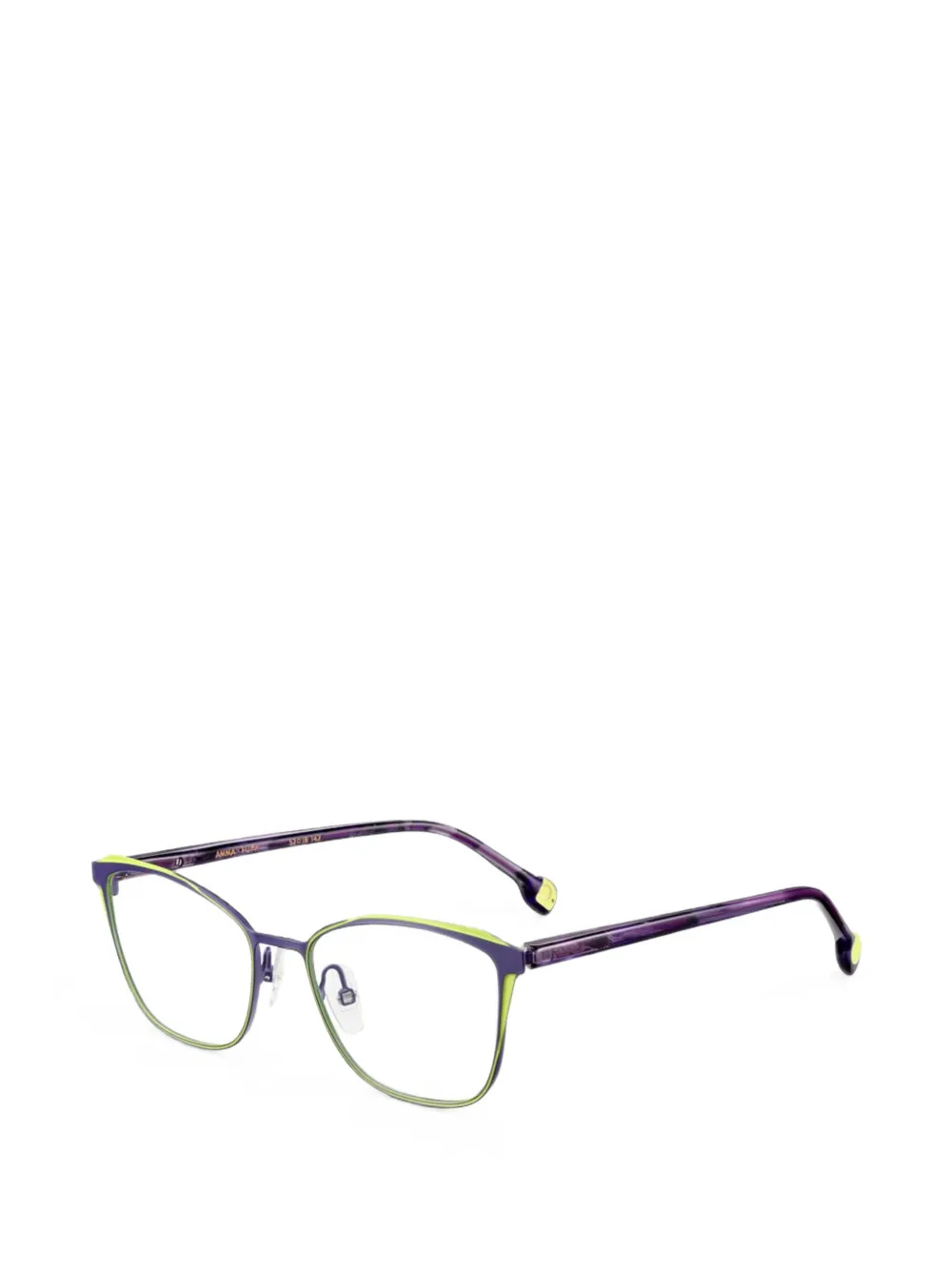 Etnia Barcelona Amma bril met geometrisch montuur Paars