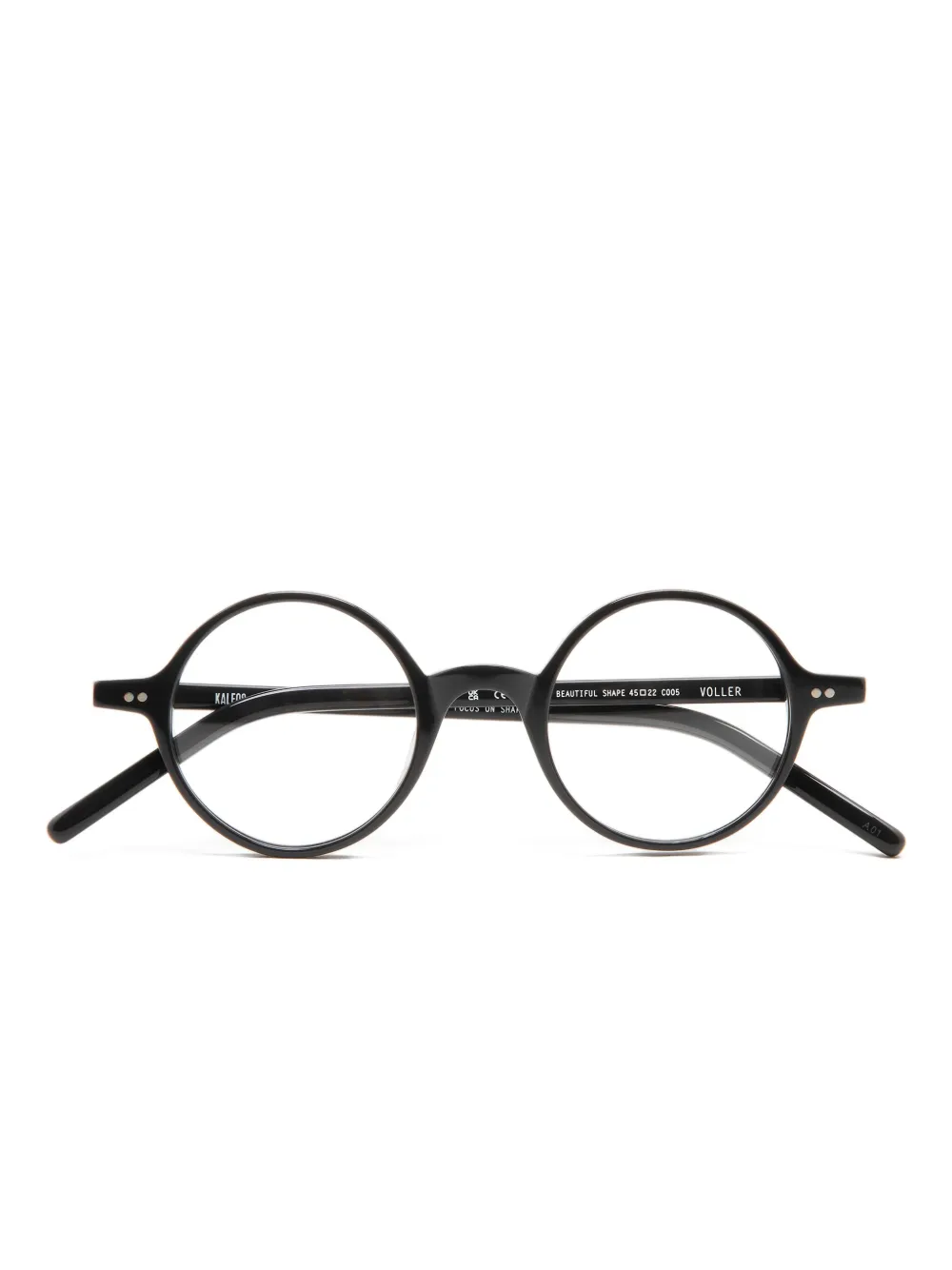Kaleos Voller round-frame glasses | Black | Image 1