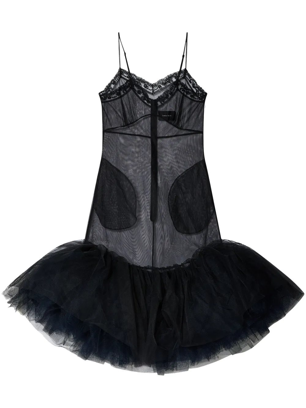 Ballet tutu-hem mini dress