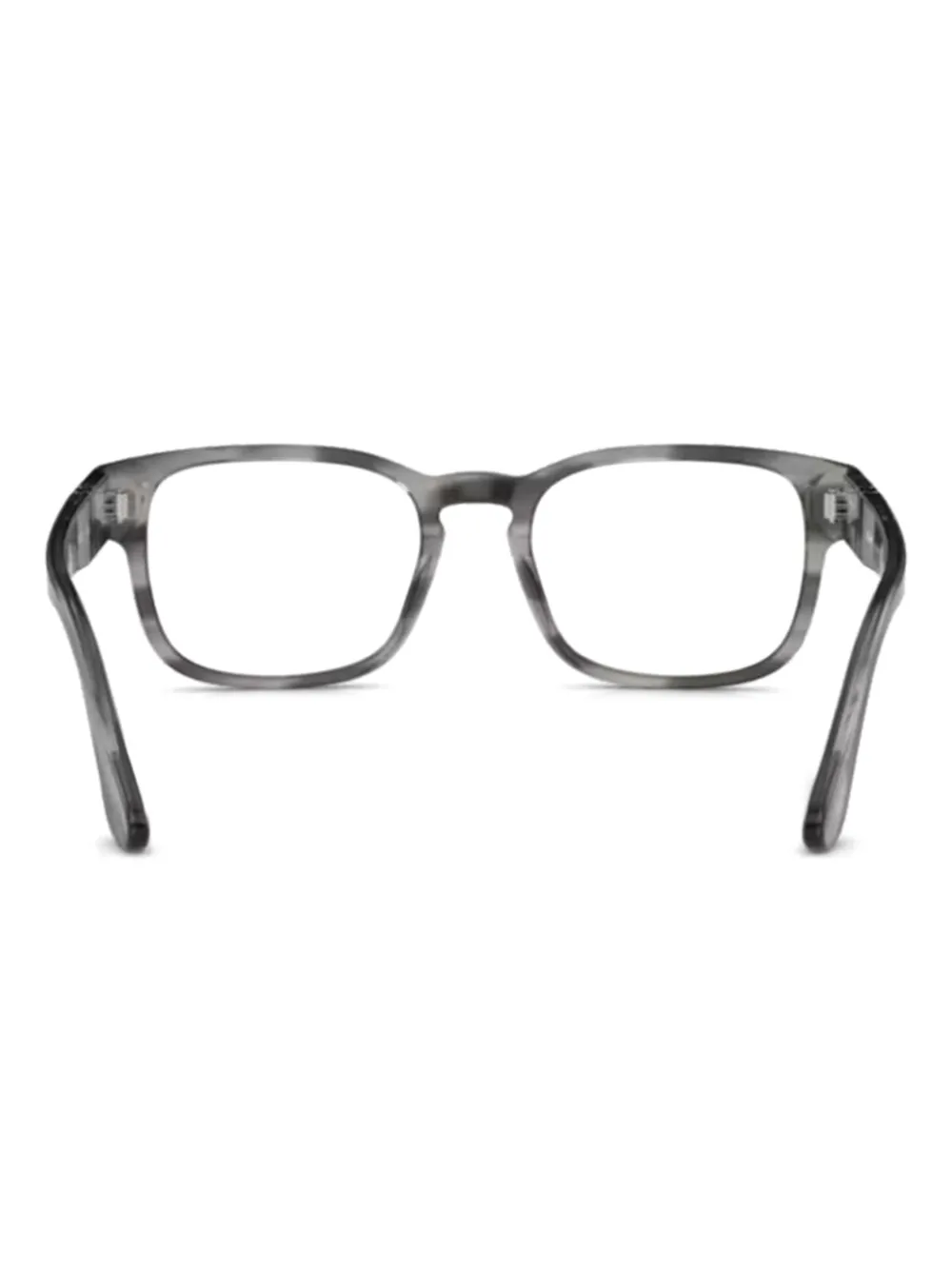 Persol Bril met vierkant montuur Grijs