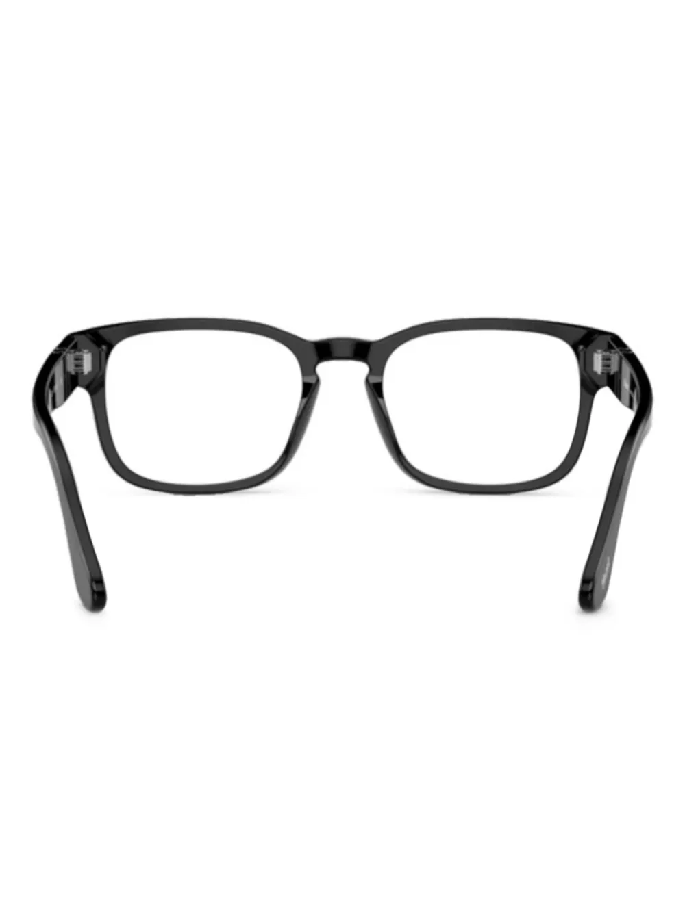 Persol Bril met vierkant montuur Zwart
