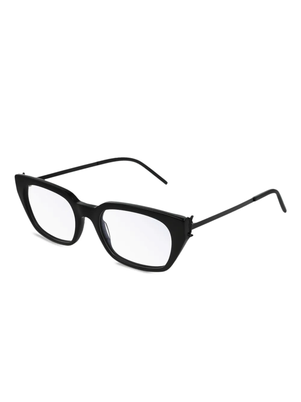 Saint Laurent Eyewear square-frame glasses | Black | Image 1