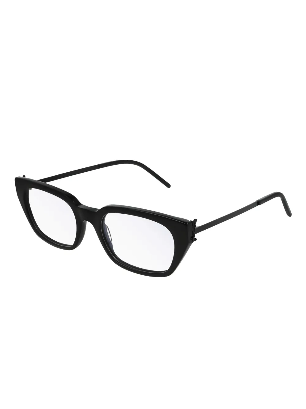 Saint Laurent Eyewear square-frame glasses - Zwart