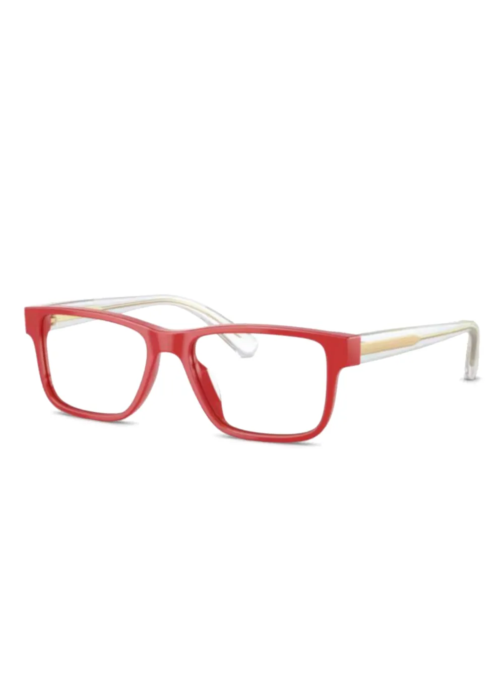Versace Kids Bril met vierkant montuur Rood