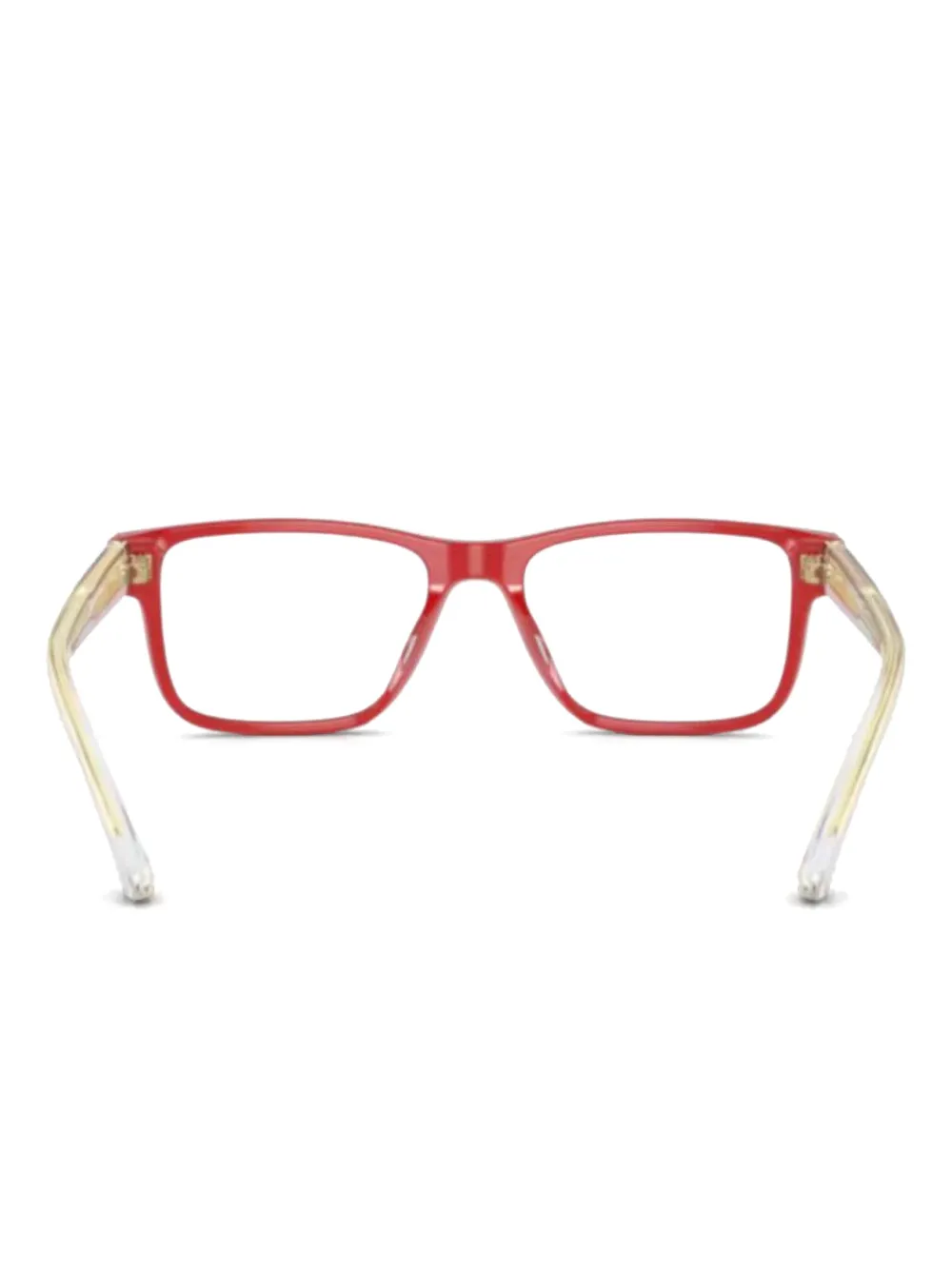 Versace Kids Bril met vierkant montuur Rood