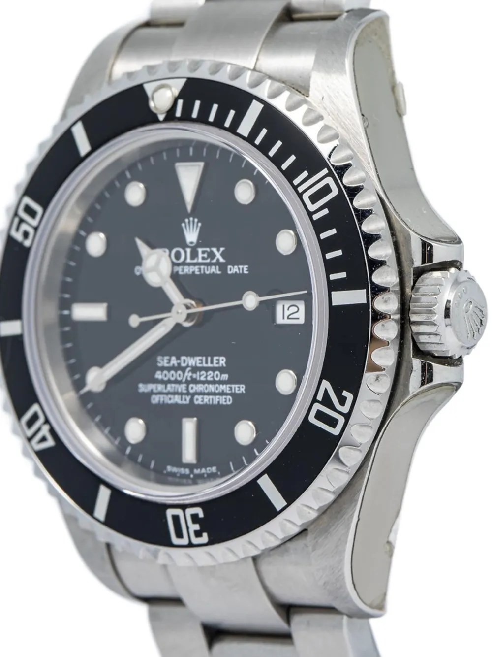 Rolex Pre-owned Sea-Dweller 40mm horloge - Zwart