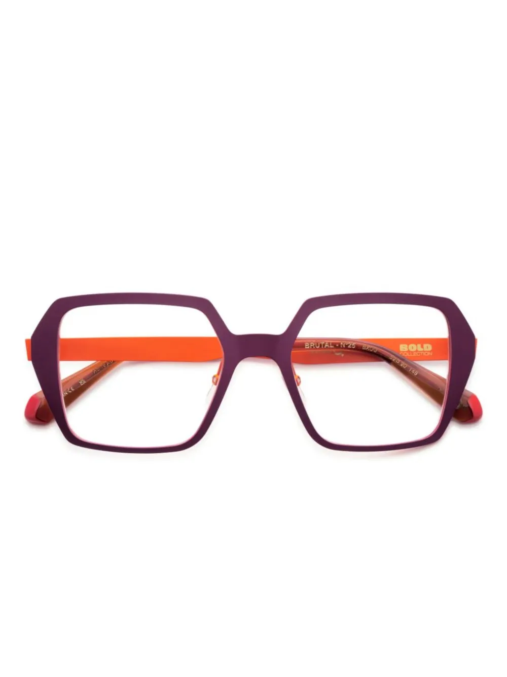 Etnia Barcelona Bril met vierkant montuur Rood
