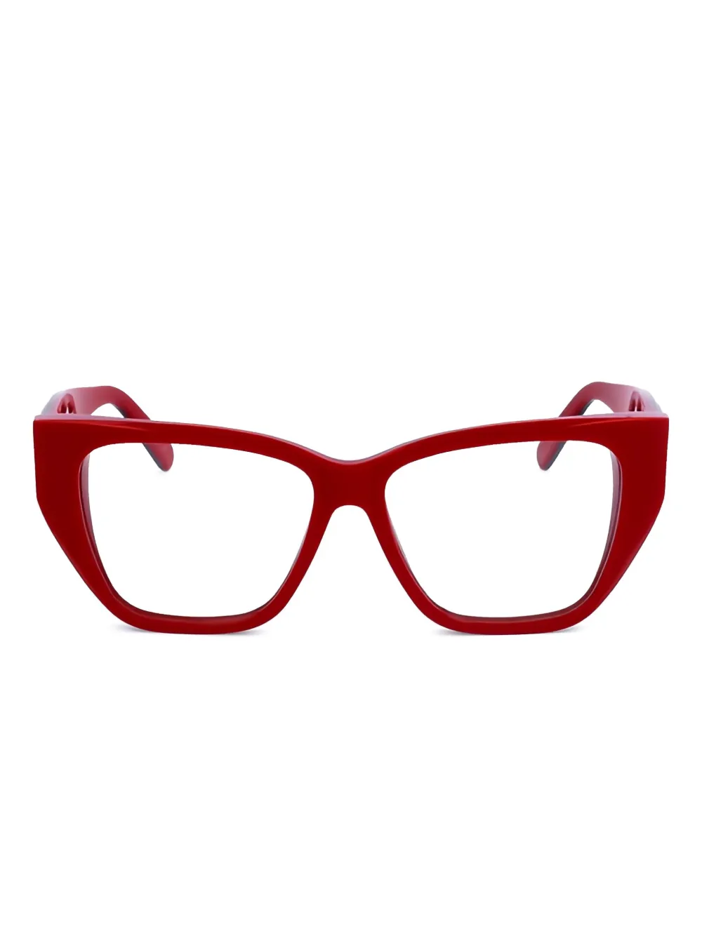 Moncler Eyewear square-frame glasses | Red | Image 1