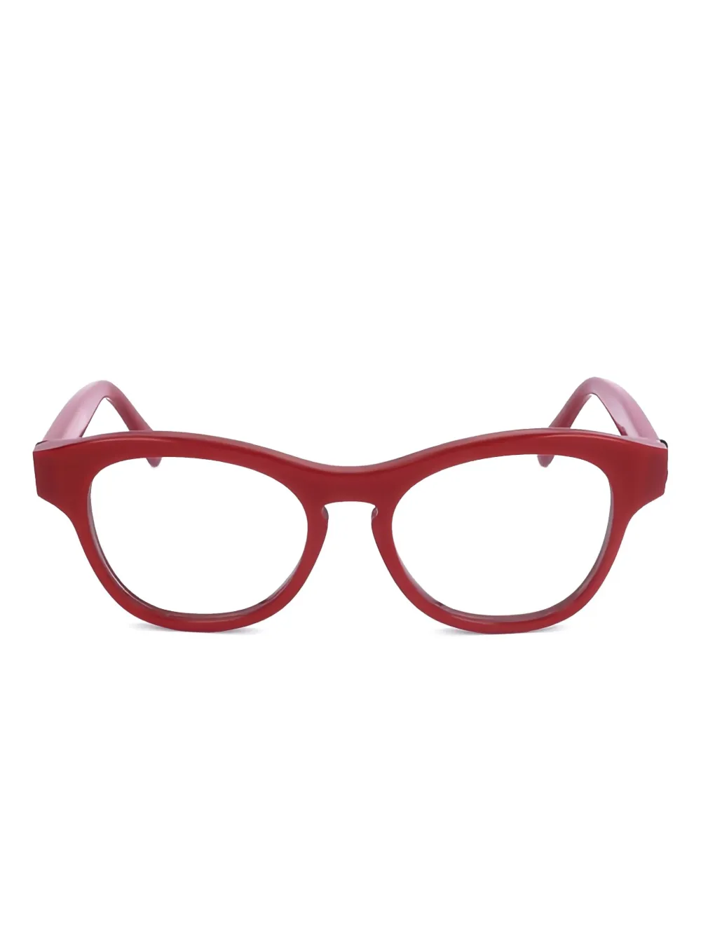 Moncler Eyewear lunettes de vue à monture papillon | rouge | Image 1