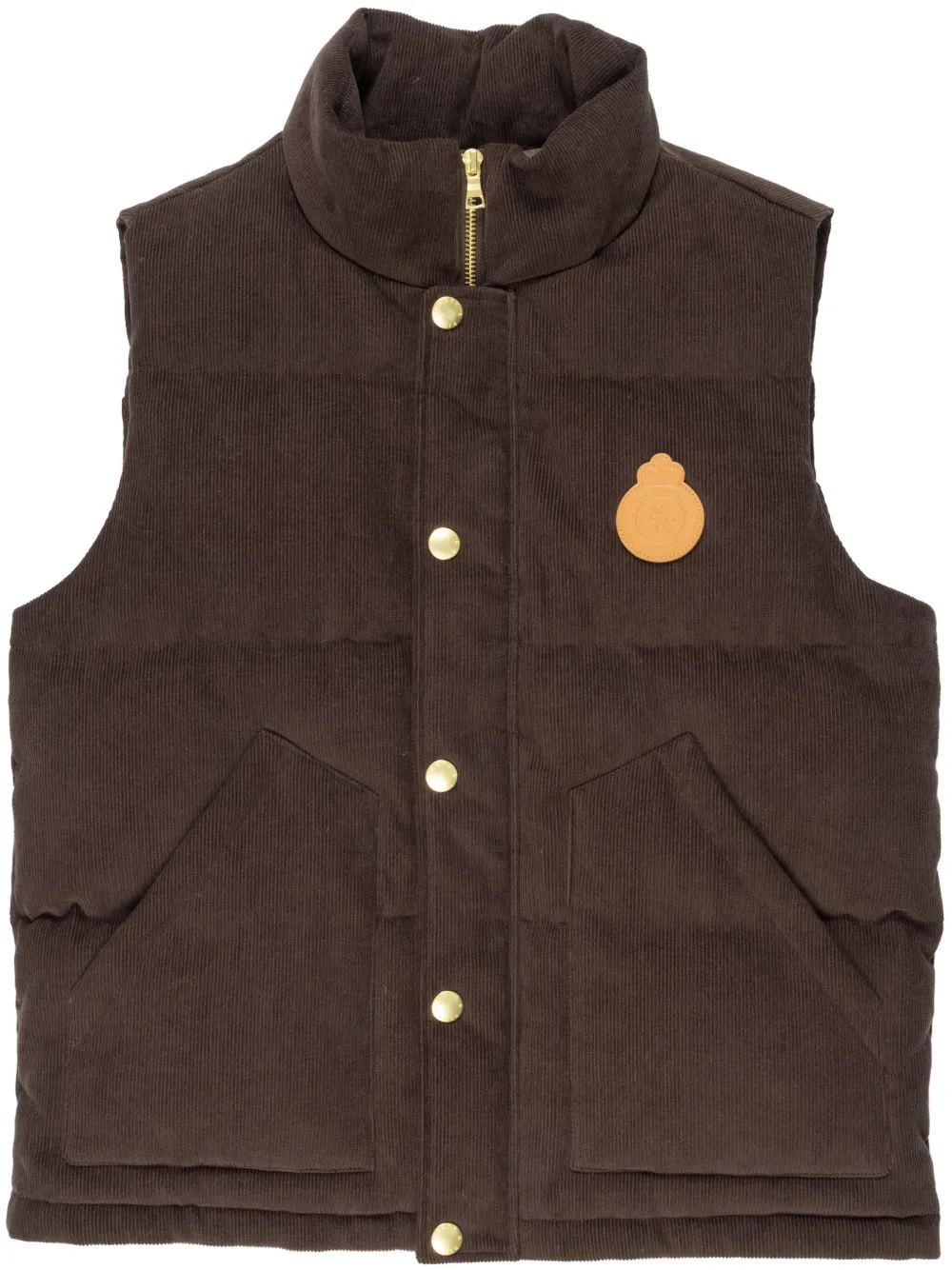 Crown puffer gilet