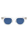 JULIUS TART OPTICAL round-frame sunglasses - White