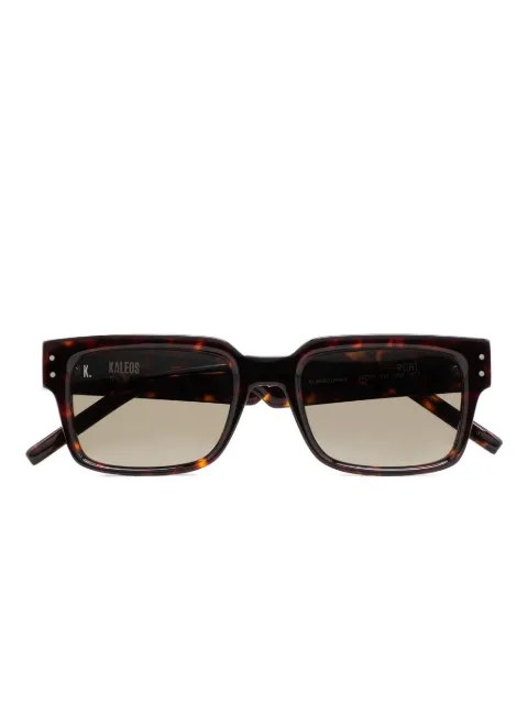 Kaleos Pohl tortoiseshell square sunglasses