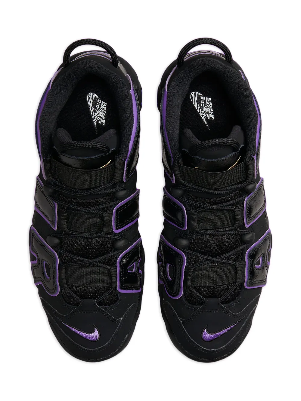 Nike Kids Air More Uptempo "Action Grape" sneakers Zwart
