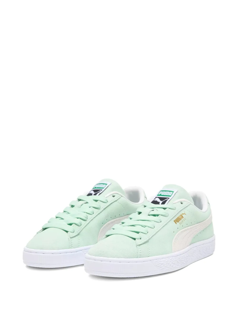 PUMA Suede Classic XXI "Fresh Mint White" sneakers Green
