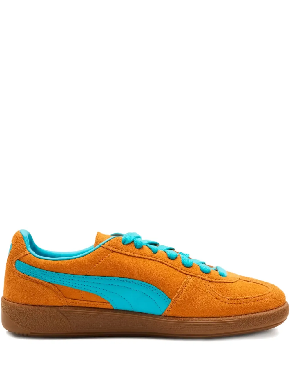 PUMA Palermo "Dark Cheddar Bright Aqua" sneakers Oranje