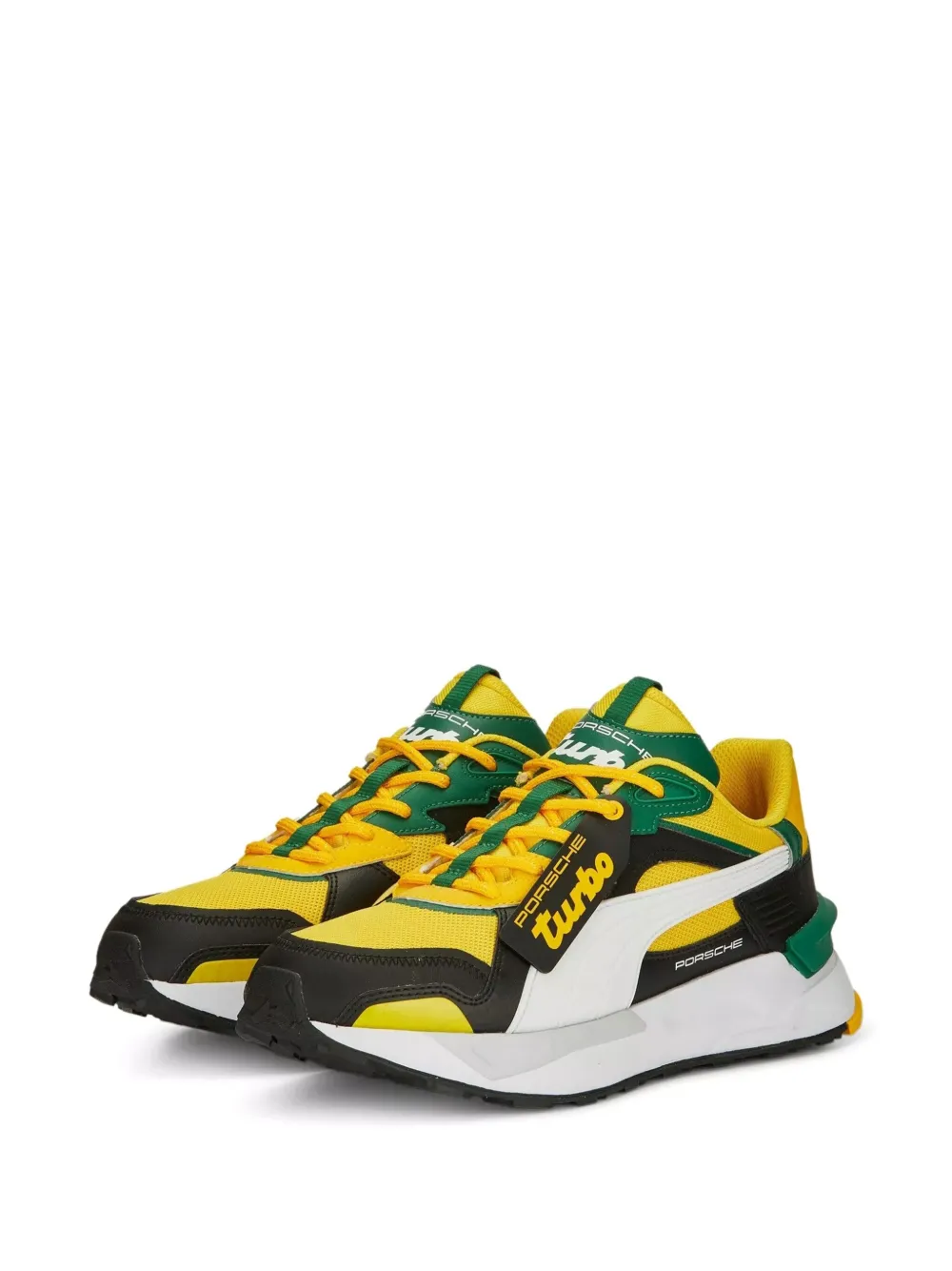 PUMA Mirage "Porsche Legacy Asphalt" sneakers Geel