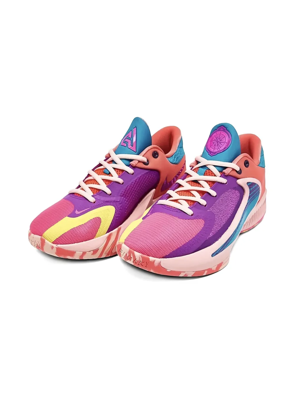 Nike Kids Zoom Freak 4 "Barrier Reef" sneakers Pink