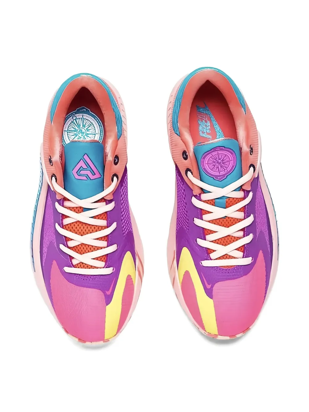 Nike Kids Zoom Freak 4 "Barrier Reef" sneakers Pink