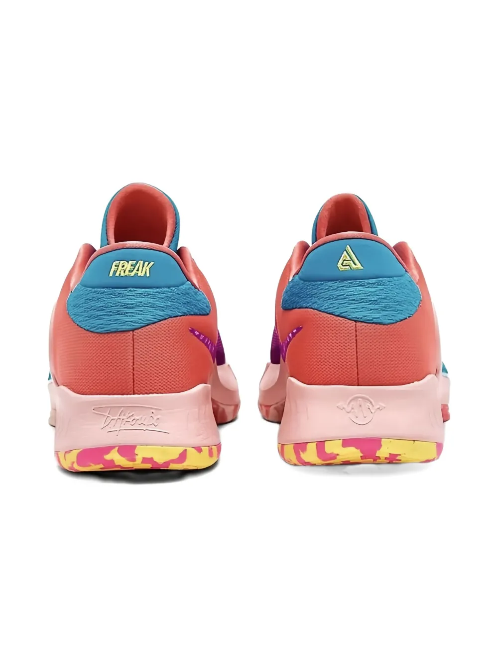 Nike Kids Zoom Freak 4 "Barrier Reef" sneakers Pink