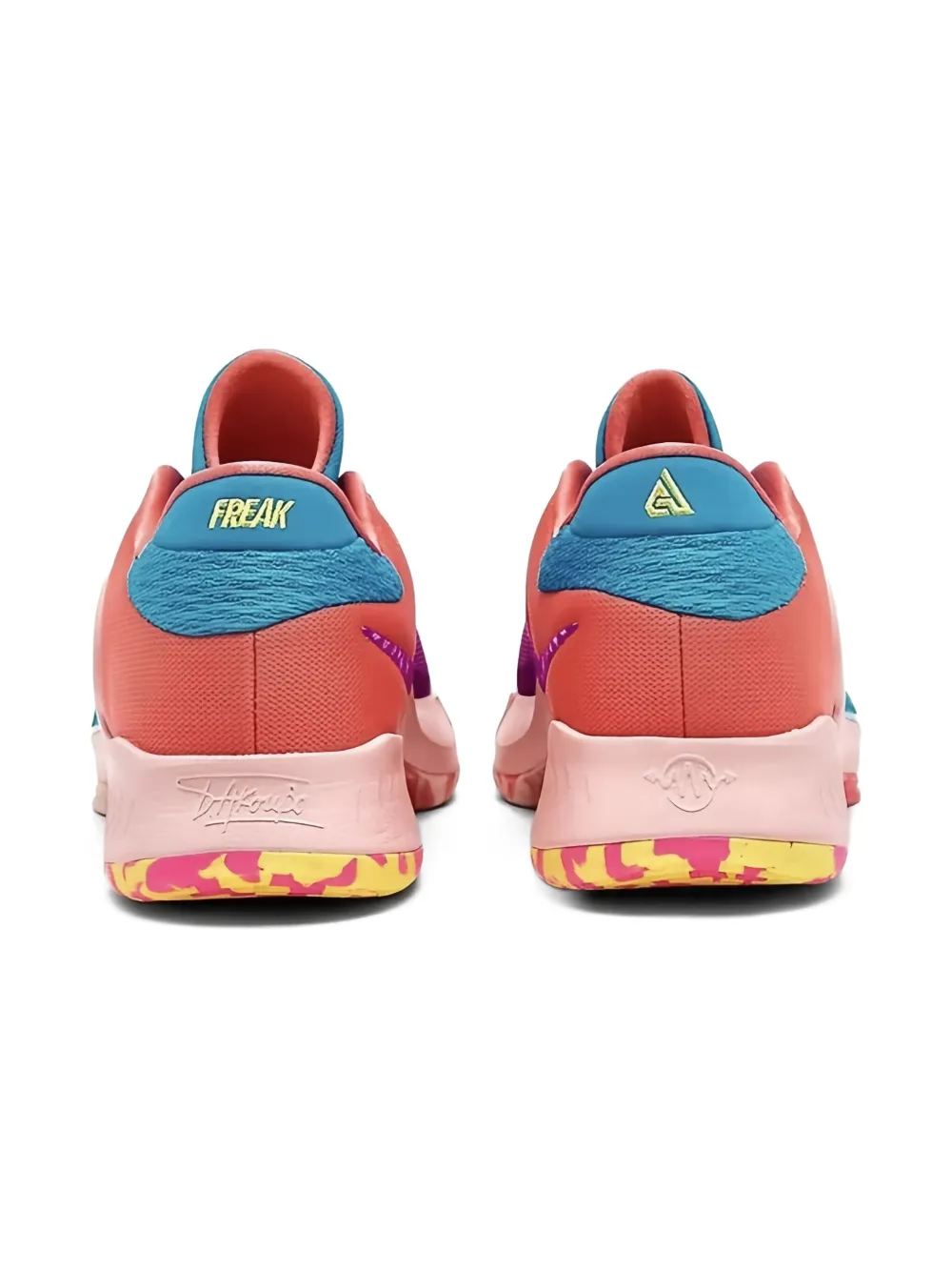 Nike Kids Zoom Freak 4 "Barrier Reef" sneakers Pink