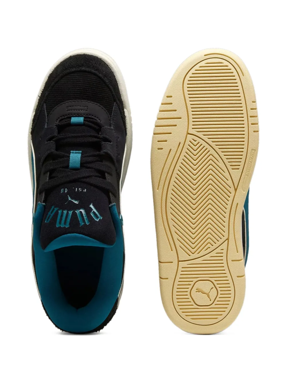 PUMA Play Loud 180 " Black Cold Green" sneakers Zwart