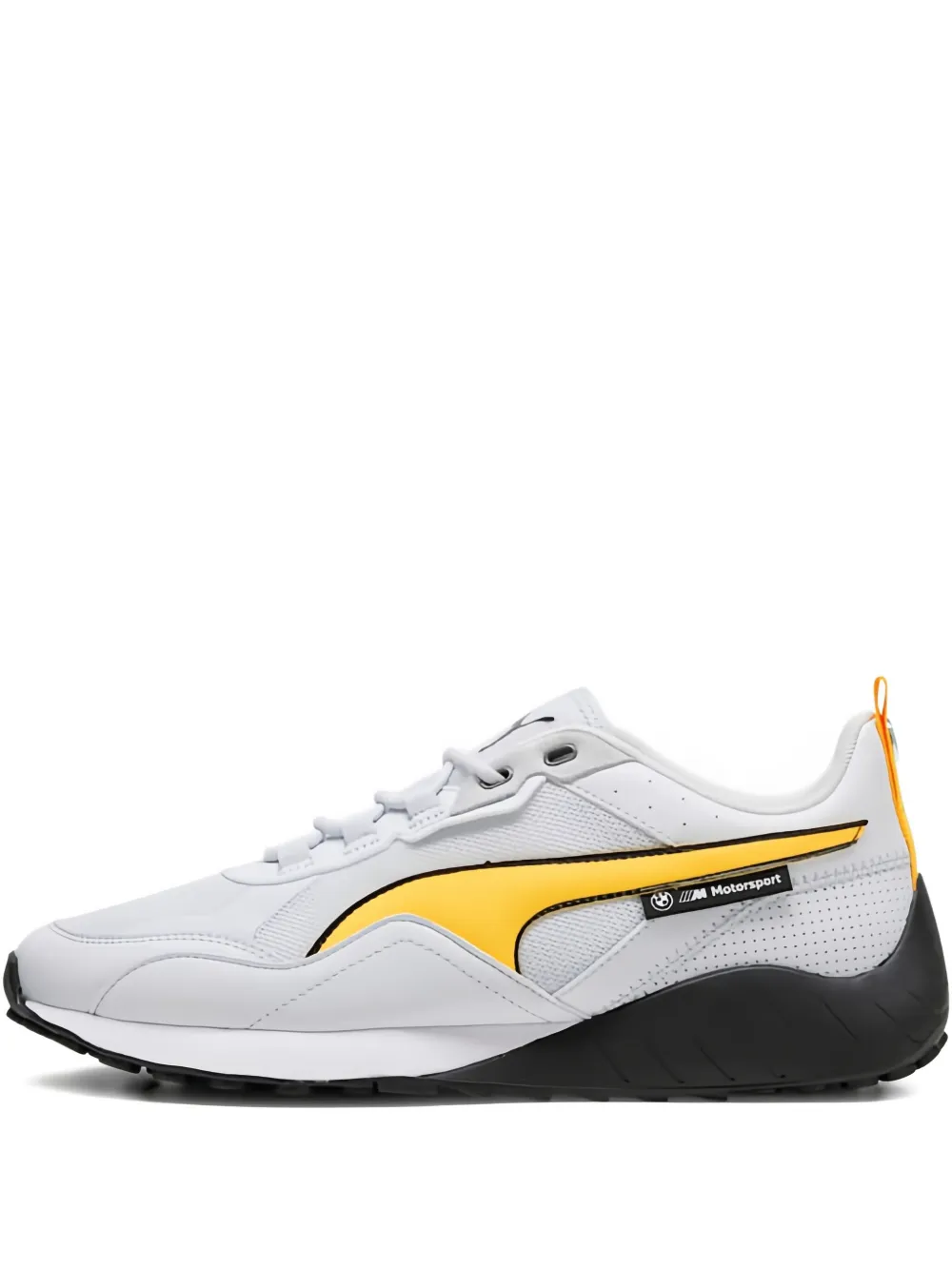 PUMA x BMW Motorsport SpeedFusion 2.0 "Silver Mist Tangerine" sneakers Grey