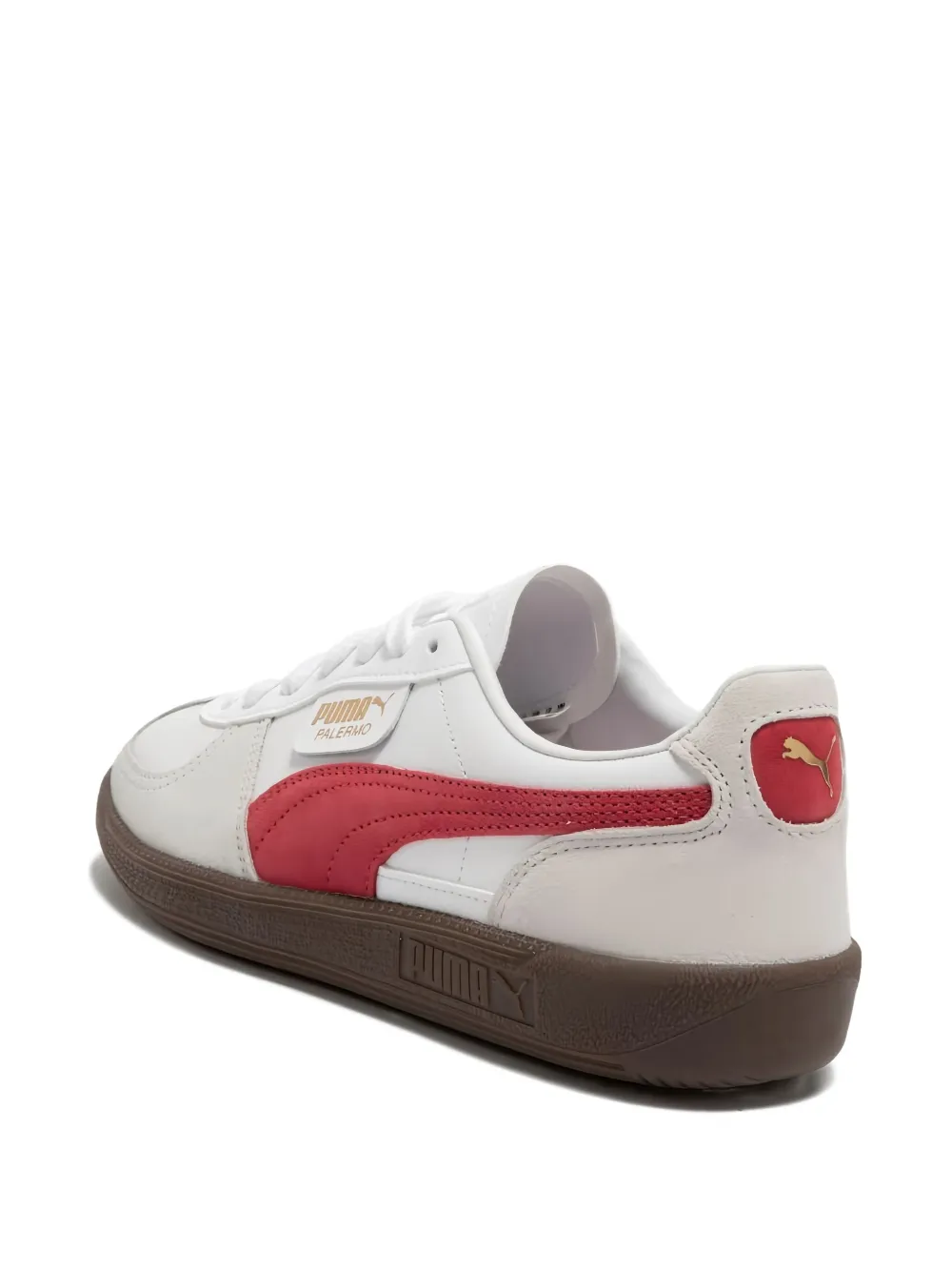 PUMA Palermo leather suede sneakers White