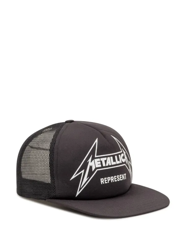 Represent Metallica Cap | Black | FARFETCH IN