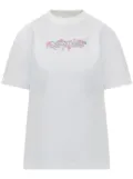 Off-White Bookish Roses-print T-shirt