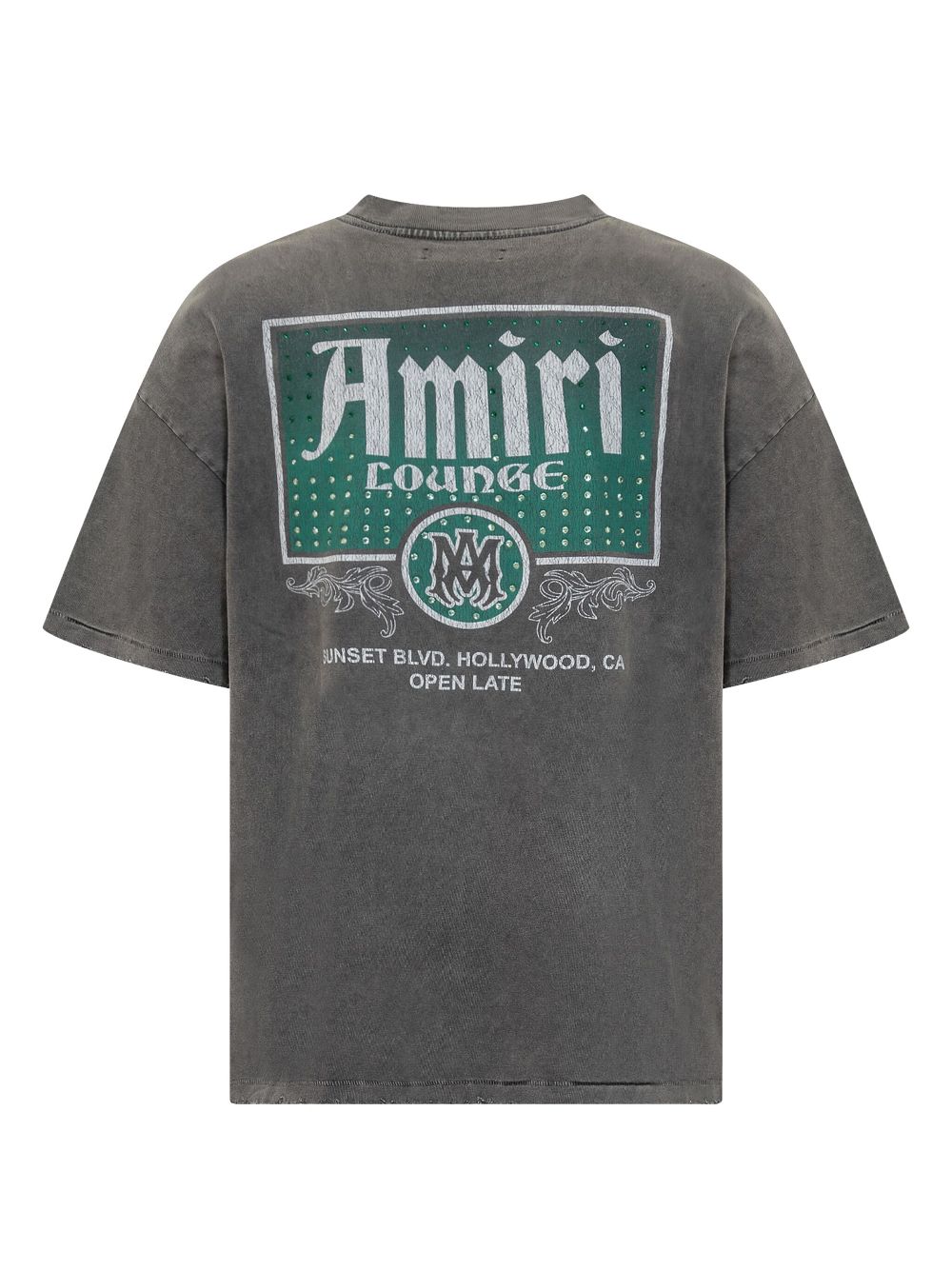 AMIRI logo-print T-shirt - Grijs