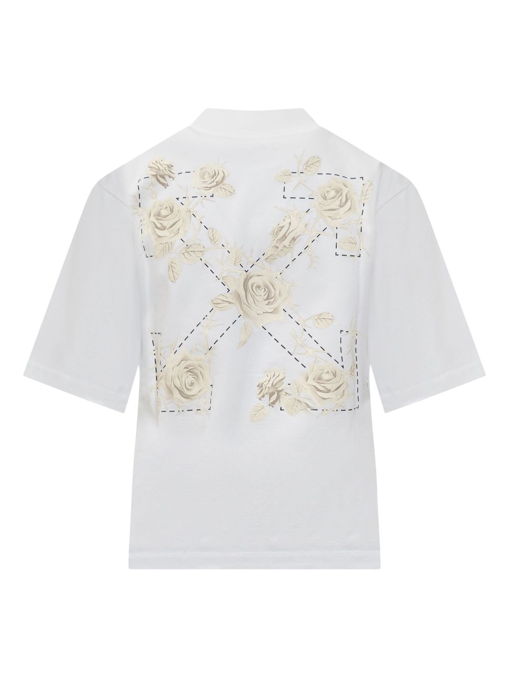 Off-White Roses Arrows-print T-shirt - Wit