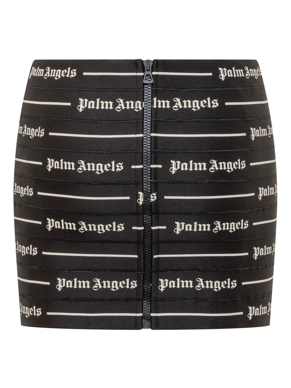 Palm Angels logo-print mini skirt - Zwart