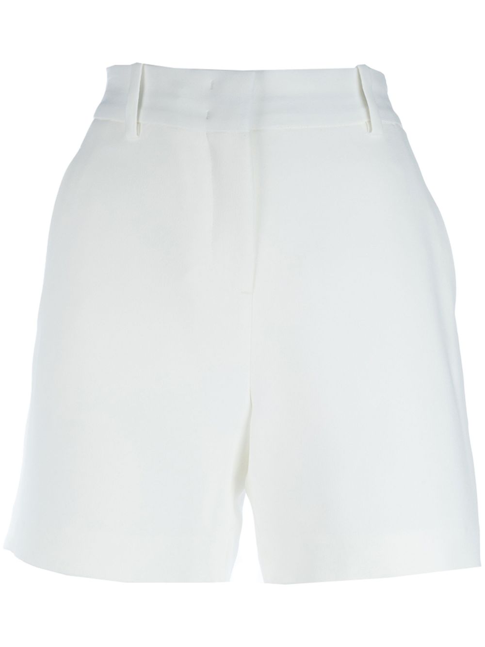 Ermanno Scervino High waist shorts Wit