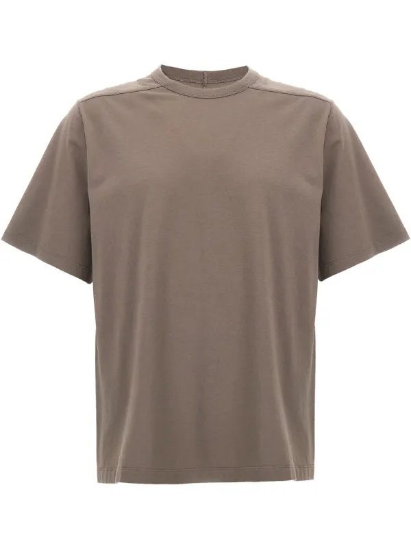 【RICK OWENS】Brad コットンジャージー Tシャツ Rick Owens Brad Tシャツ | グレー | FARFETCH JP