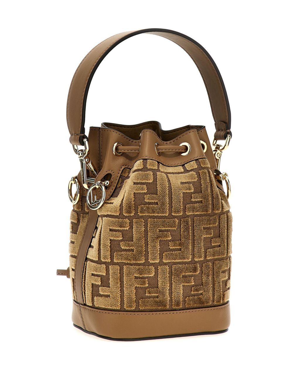 FENDI Mini Mon Tresor shopper - Bruin