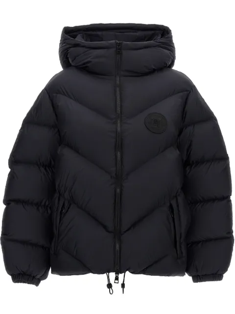 Elisabetta Franchi veste à logo brodé