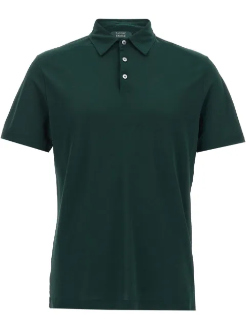Zanone cotton polo shirt