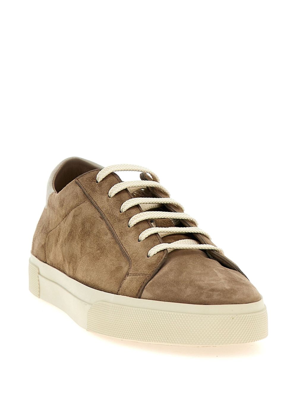 Brunello Cucinelli suede sneakers - Bruin