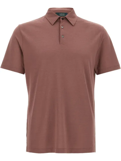 Zanone cotton polo shirt