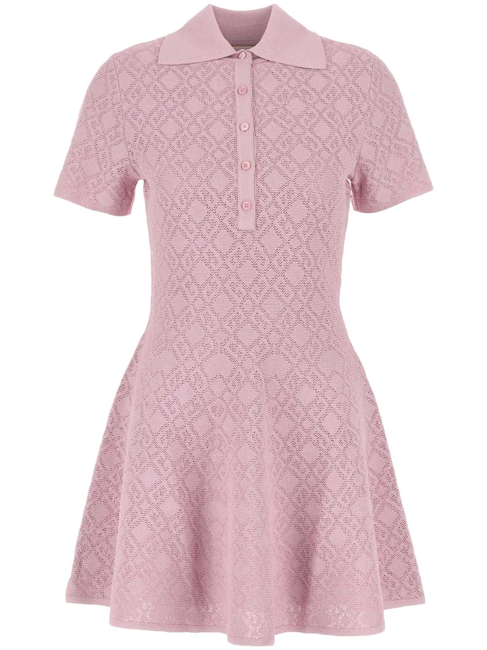 Givenchy monogram-jacquard dress - Pink