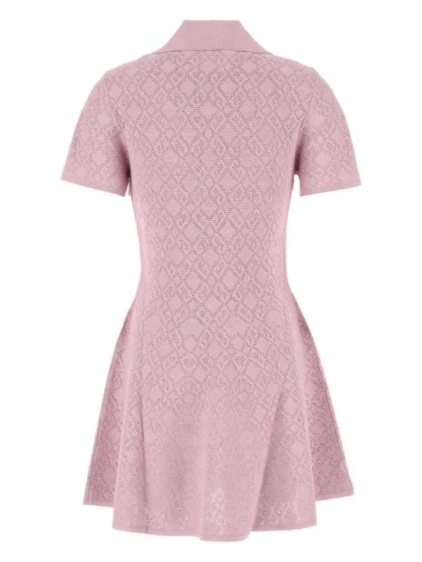 Givenchy monogram-jacquard Dress | Pink | FARFETCH