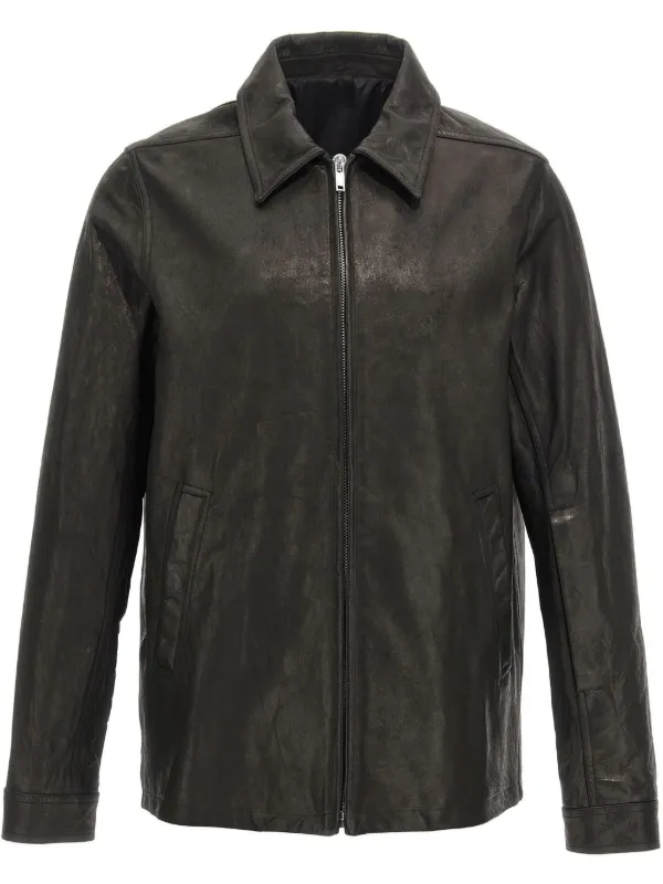 【関税込み】Rick Owens ブラック Concordians Brad ジャケット Rick Owens Brad ジャケット | ブラック | FARFETCH JP