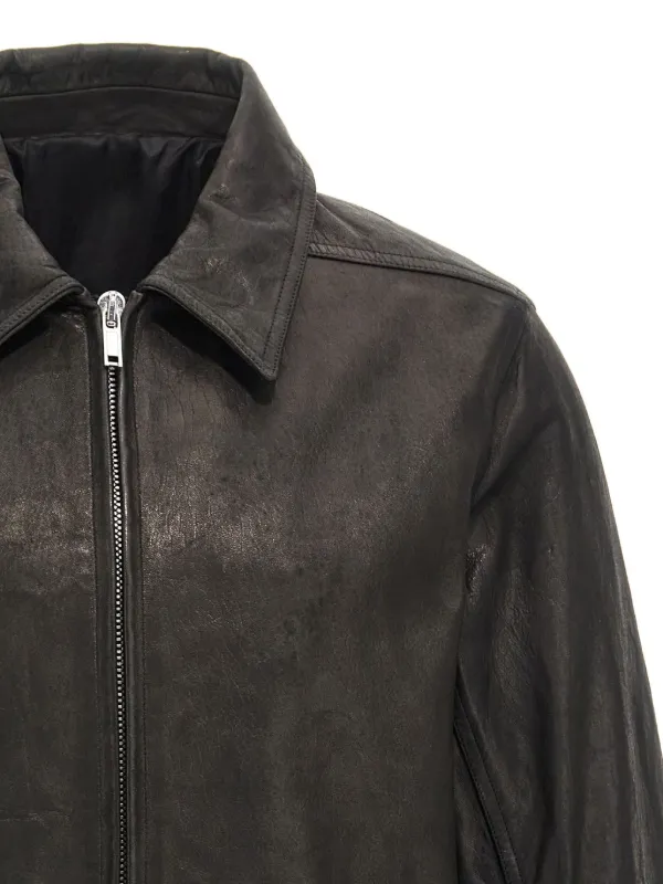 【関税込み】Rick Owens ブラック Concordians Brad ジャケット Rick Owens Brad ジャケット | ブラック | FARFETCH JP
