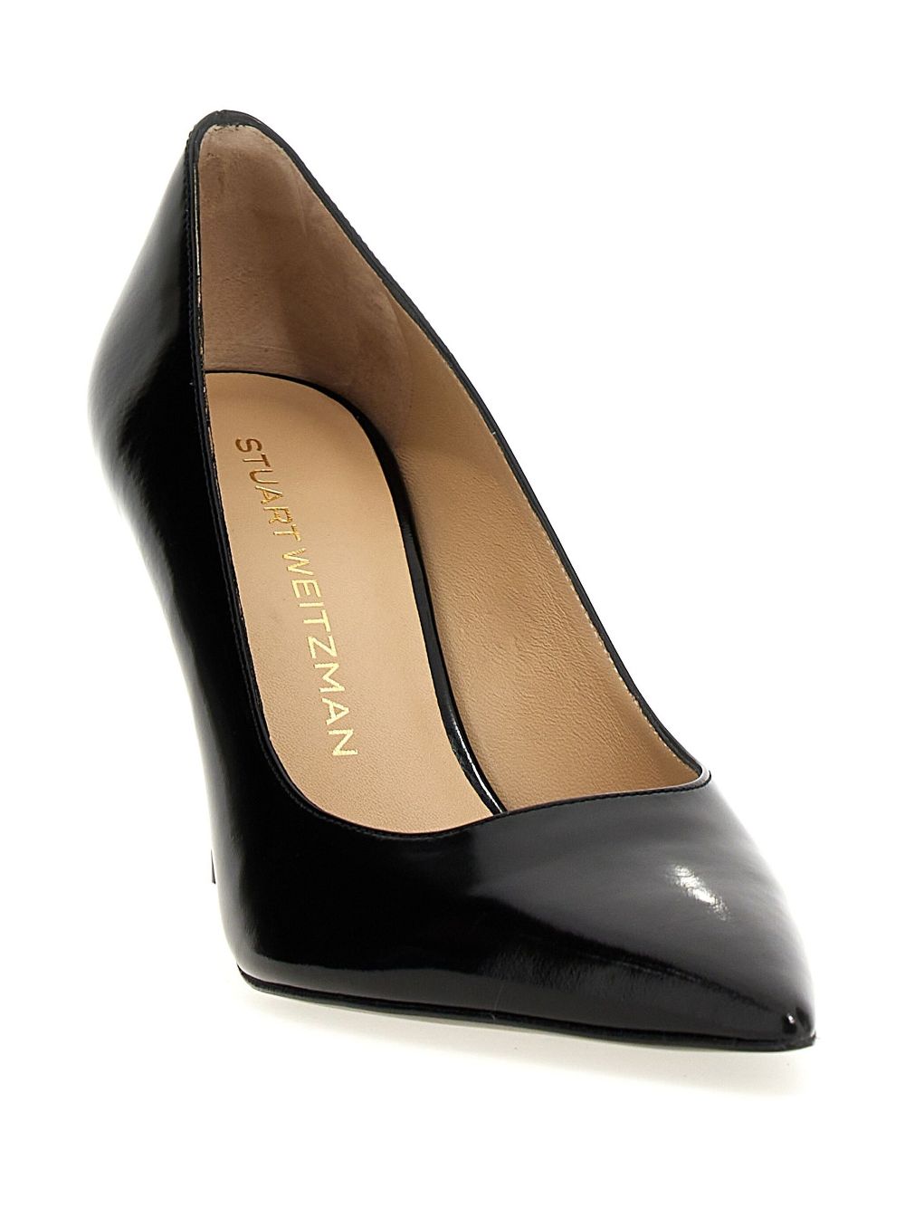 Stuart Weitzman 85mm Stuart Power pumps - Zwart