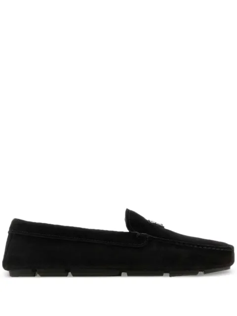 Prada loafers i mocka